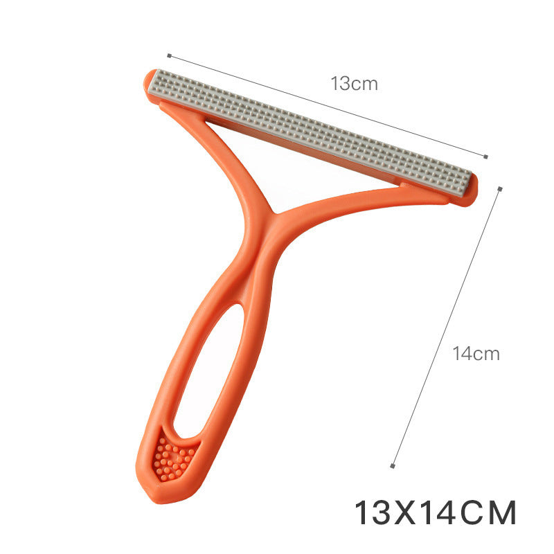 Hair Scraper Silicone Electrostatic Brush Household Sweater Hair Remover Cat Hair Remover Carpet Pet Clothing Hair Remover by eprolo