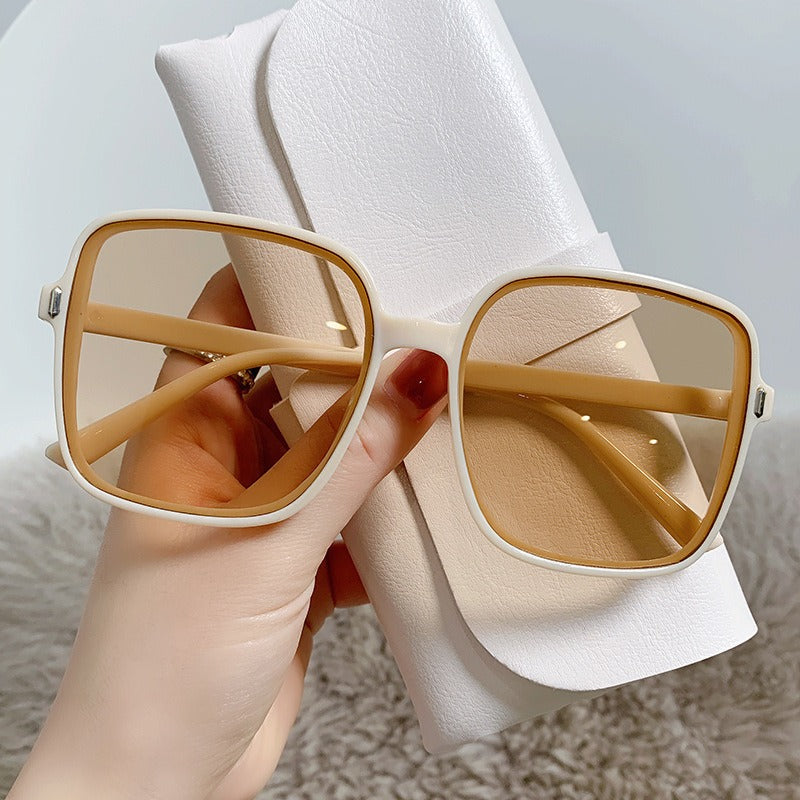 Rice nail square sunglasses Women's shades gradient trend UV protection by eprolo