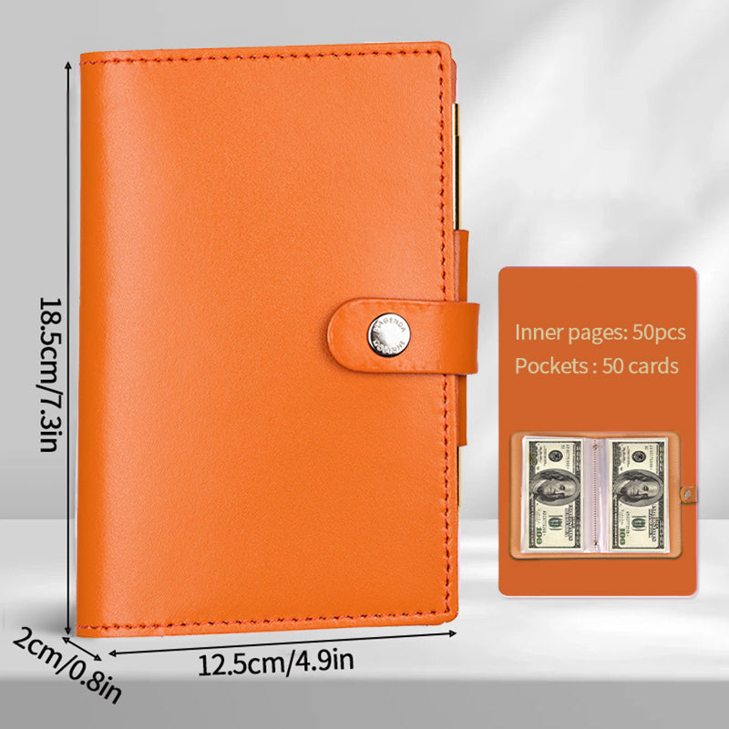 Versatile 100 - envelope savings book. Doubles as banknote album, money - saving organizer & photocard holder. Great for managin by eprolo