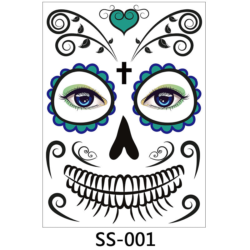 Halloween face sticker by eprolo