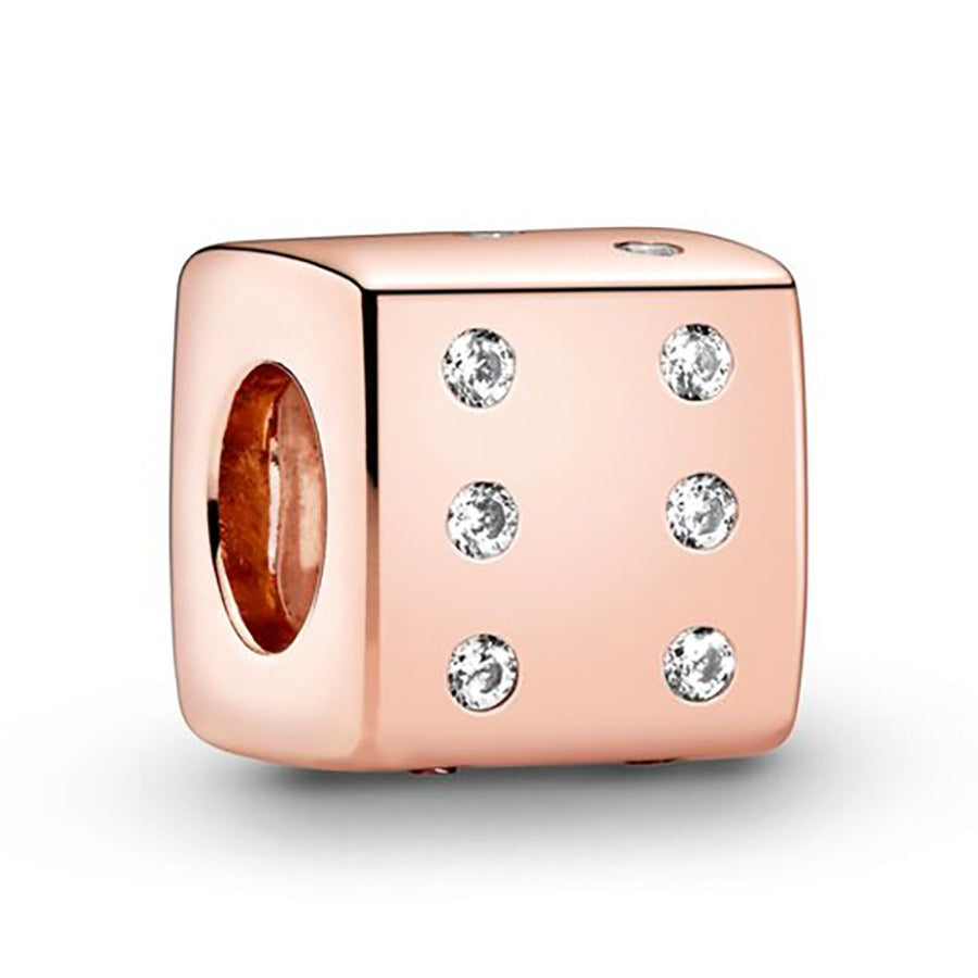 Alloy Charm Beads Heart Shape Large Hole Beads DIY Loose Beads by eprolo
