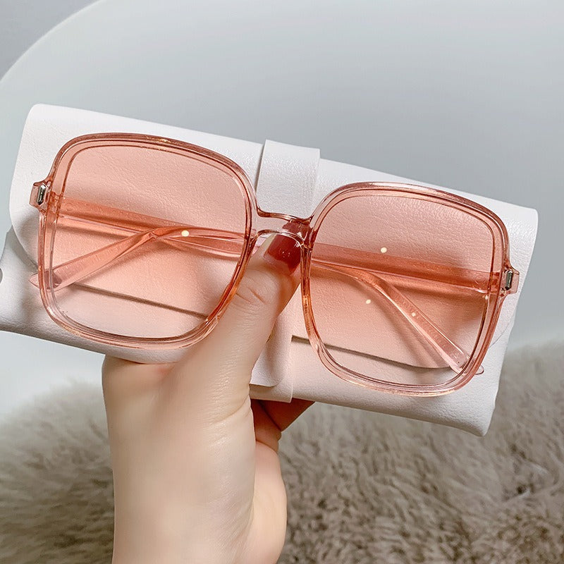 Rice nail square sunglasses Women's shades gradient trend UV protection by eprolo