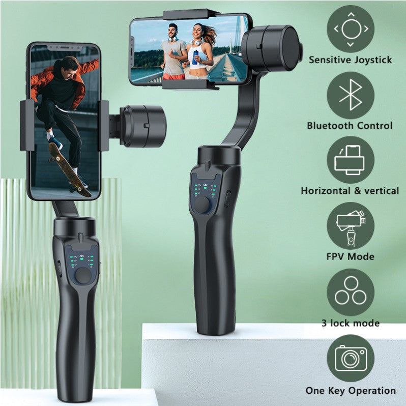F8 mobile phone camera stabilizer handheld three-axis anti shake platform Tiktok live broadcast tripod short video camera stabilizer by eprolo