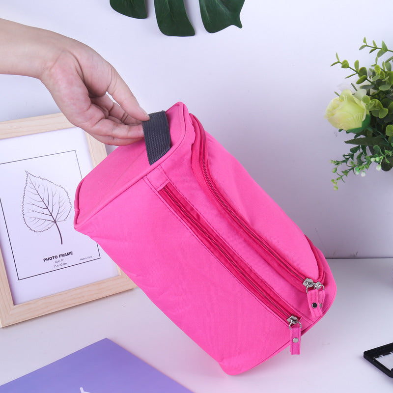 Outdoor Portable Oxford Cloth Travel Rinse Bag Waterproof Large Capacity Storage Makeup Bag by eprolo