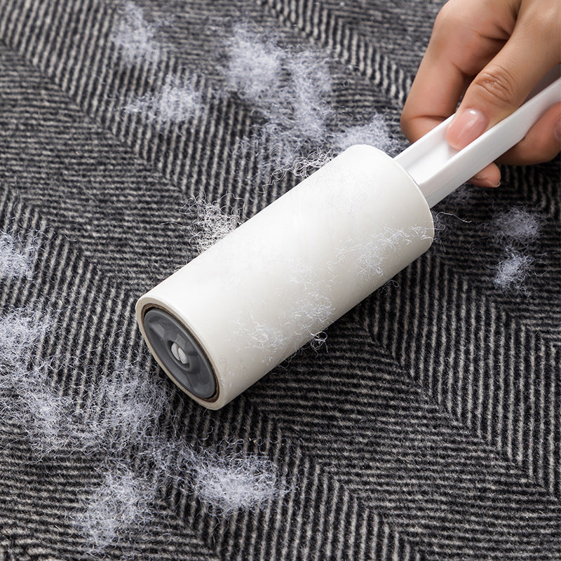 Household Roller Sticker Dipped In Hair Roll Paper Clothes To Remove Hair And Hair Removal Clothes Dust Removal Replacement Paper Tearable Felt Roller Brush by eprolo