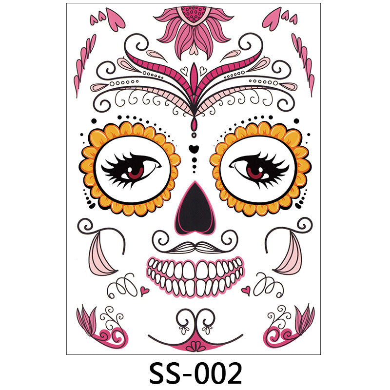 Halloween face sticker by eprolo