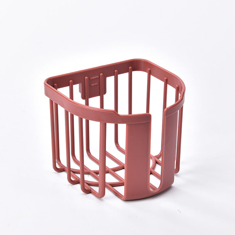 Punch-Free Toilet Rack Toilet Tissue Box Toilet Paper Household Toilet Paper Holder Roll Paper Roll Toilet Paper Roll Holder by eprolo