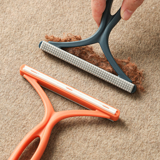 Hair Scraper Silicone Electrostatic Brush Household Sweater Hair Remover Cat Hair Remover Carpet Pet Clothing Hair Remover by eprolo