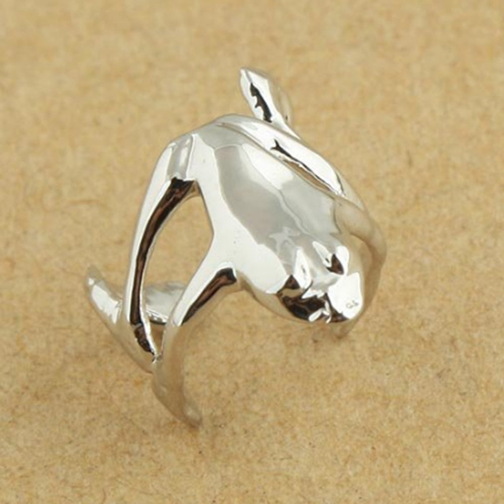 Fashion Frog Ear Cuffs Siliver Ear Cuff Clip Earrings For Women Earcuff No Piercing Fake Cartilage Earrings by eprolo