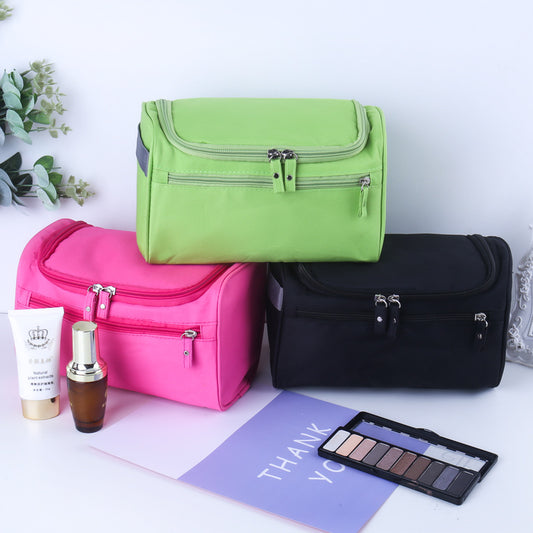 Outdoor Portable Oxford Cloth Travel Rinse Bag Waterproof Large Capacity Storage Makeup Bag by eprolo