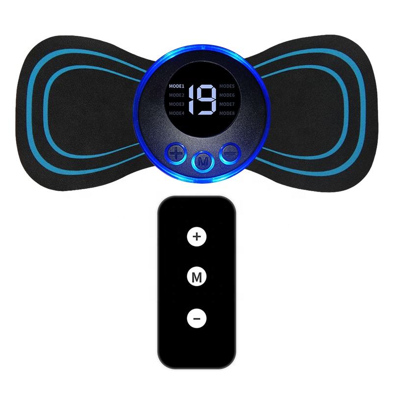 EMS Electric Pulse Neck Massager Cervical Massage Patch Back Sticker Muscle Stimulator Portable Relief Pain Relax Massageador by eprolo