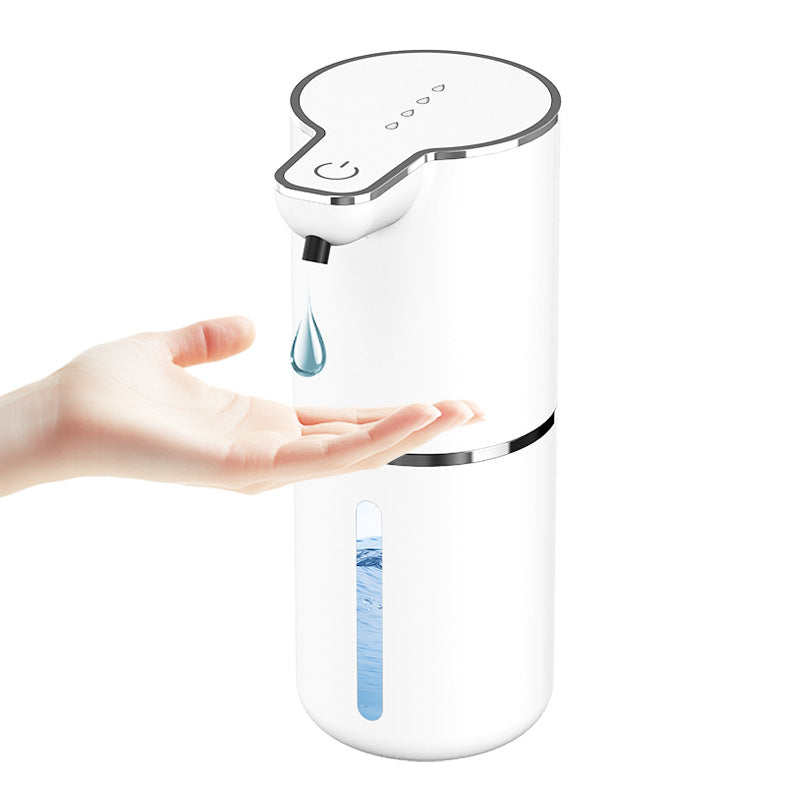 Distributeur de savon à capteur sans contact pour salle de bain et cuisine. Modes mousse et liquide.