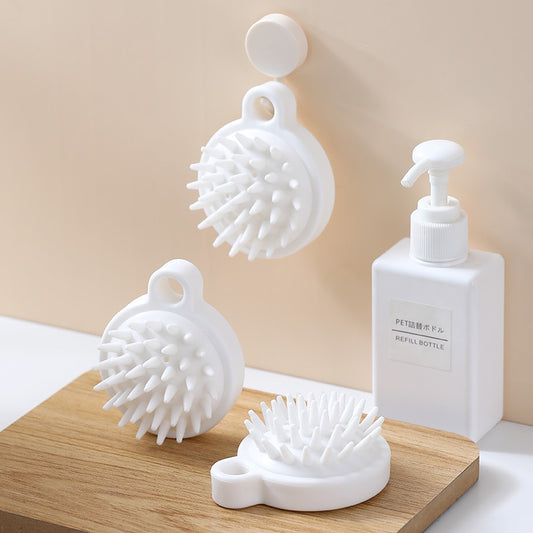 Japanese Style Shampoo Artifact Massage Comb Adult Shampoo Brush Grabber Silicone Shampoo Brush To Clean The Scalp by eprolo