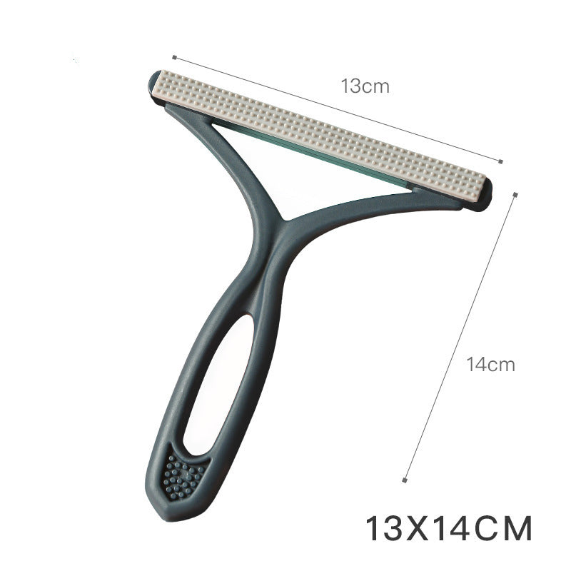 Hair Scraper Silicone Electrostatic Brush Household Sweater Hair Remover Cat Hair Remover Carpet Pet Clothing Hair Remover by eprolo