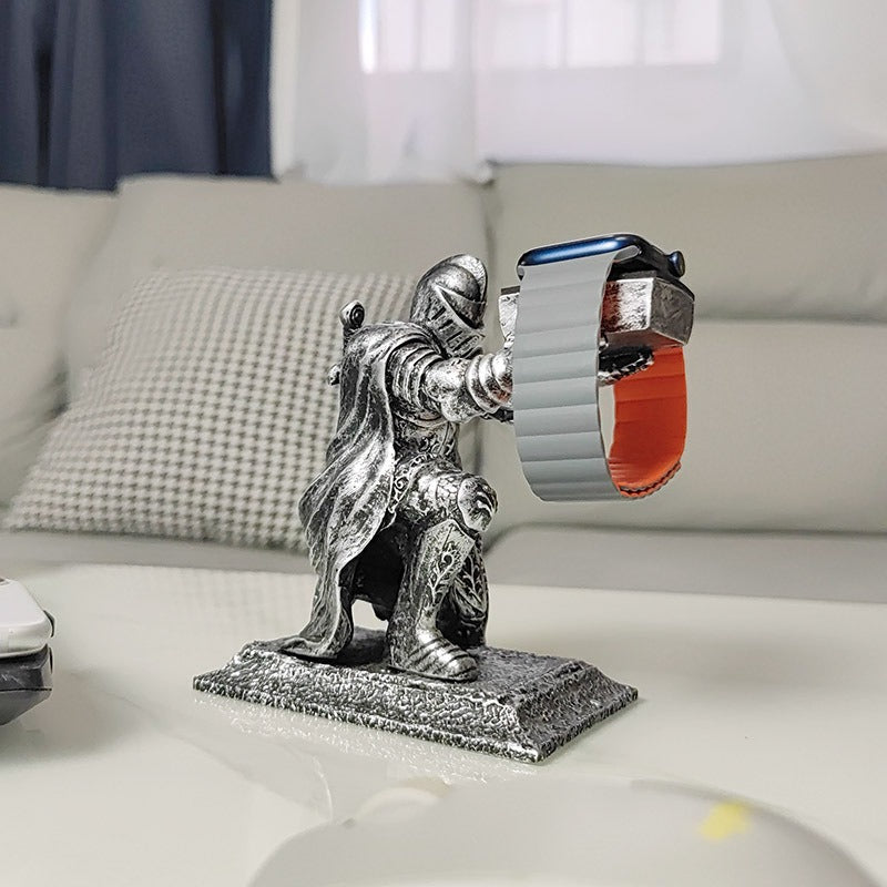 Suitable for Samsung Apple Huawei watch smart stand Apple watch charging display stand black warrior by eprolo