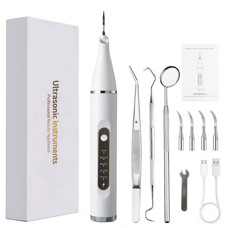 Nettoyeur dentaire à ultrasons appareil de nettoyage de soins bucco-dentaires portable élimination des calculs et blanchiment nettoyeur dentaire