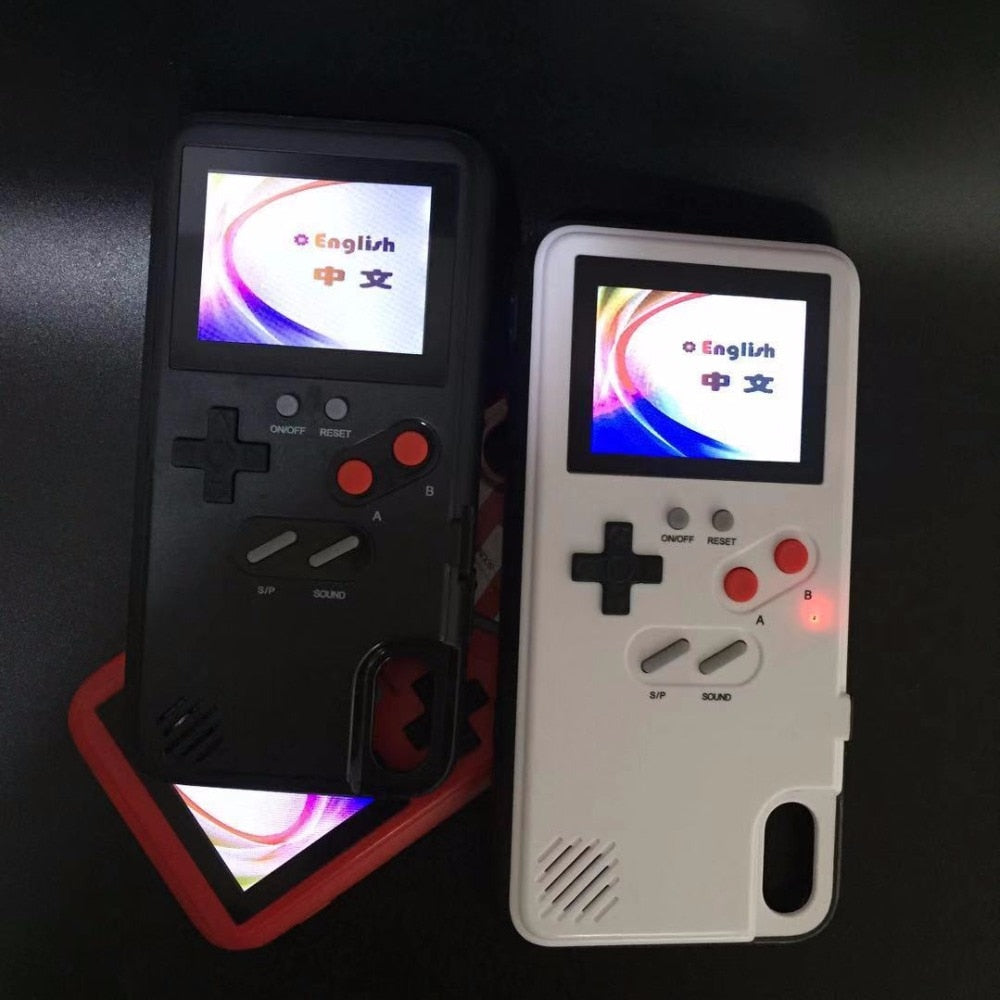 Full Color Display Game phone Case for iPhone Xs Max Xr X TPU Frame XS Max Game cover for iPhone 6 7 8 Plus Xs Max Xr Funda Capa by eprolo