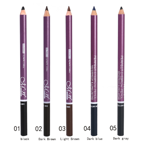 M.n Menow Brand Cosmetic Eyebrow Pencil With Comb With Waterproof &Long Lasting Effect Professional Makeup Eyebrow P09013 by eprolo