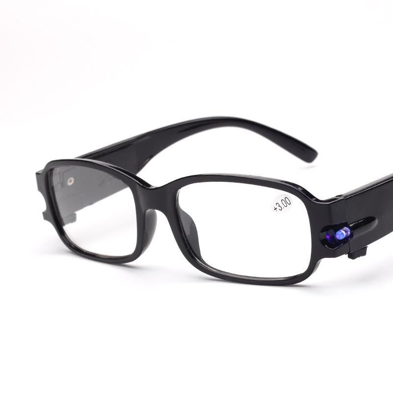 Multi Strength Reading glasses with LED glasses Man Woman Unisex eyeglasses Spectacle Diopter Magnifier light up by eprolo