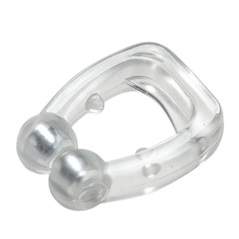 Silicone Magnetic Anti Snore Stop Snoring Nose Clip Sleep Tray Sleeping Aid Apnea Guard Night Device with Case by eprolo