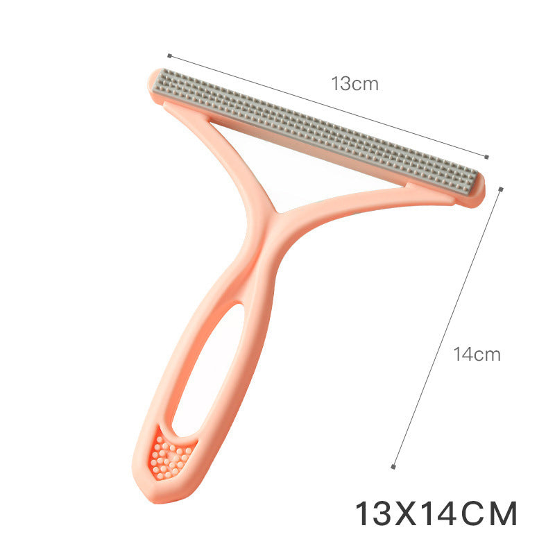 Hair Scraper Silicone Electrostatic Brush Household Sweater Hair Remover Cat Hair Remover Carpet Pet Clothing Hair Remover by eprolo