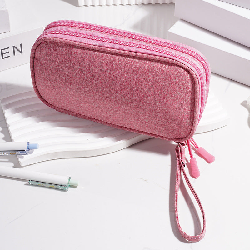 Multi - Functional Digital Accessories Organizer with Multiple - Layer Data Cable Pouch, Dust - proof Headphone Bag and Power Bank Pocket by eprolo