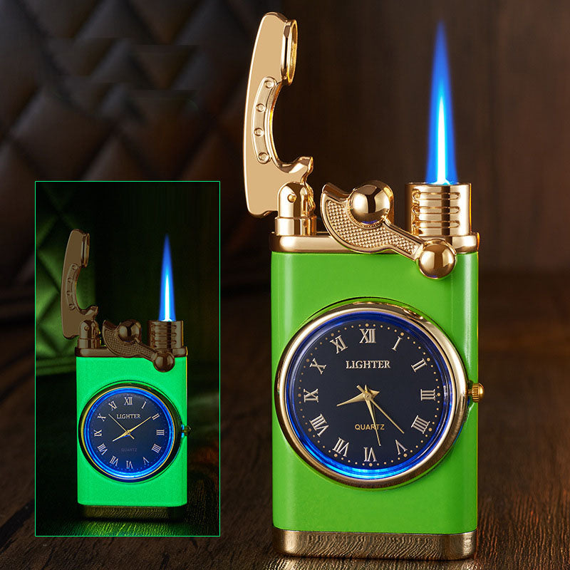 Multi functional electronic watch cigarette lighter integrated into one machine, versatile men's gift lighter by eprolo