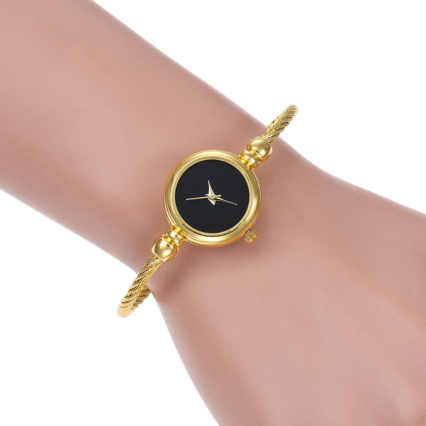 Ladies' alloy steel wire rope bracelet watch chic style fresh student casual fashion watch women's style by eprolo