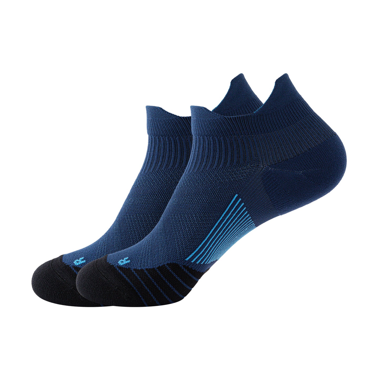 Professional sports socks for men and women, shallow socks for fitness and running, towel bottom, anti slip and wear-resistant sports boat socks by eprolo