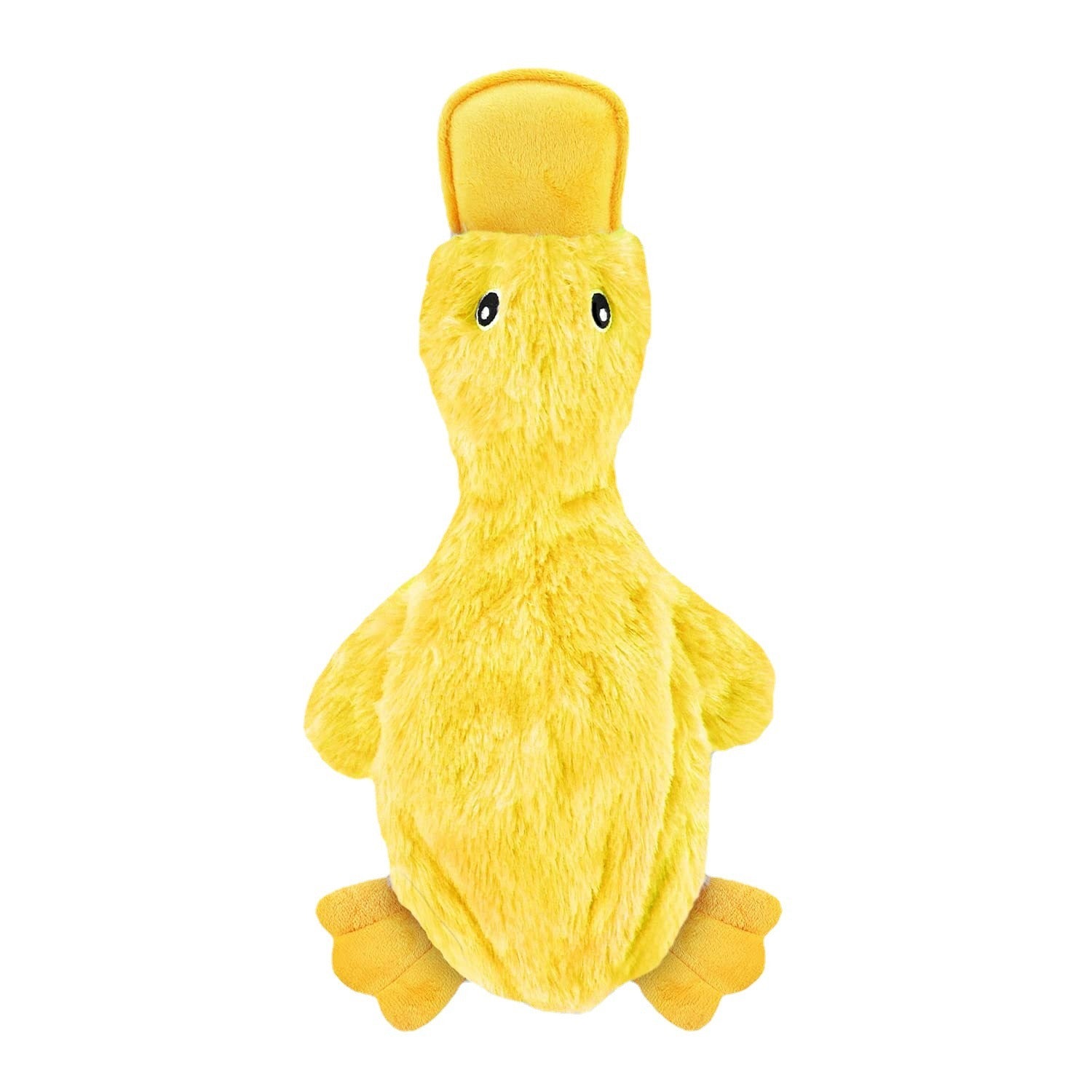 Pet Supplies Pet Filling Dog Toys Cute Unfilled Duck Chewing Plush Sound Toy Duck by eprolo