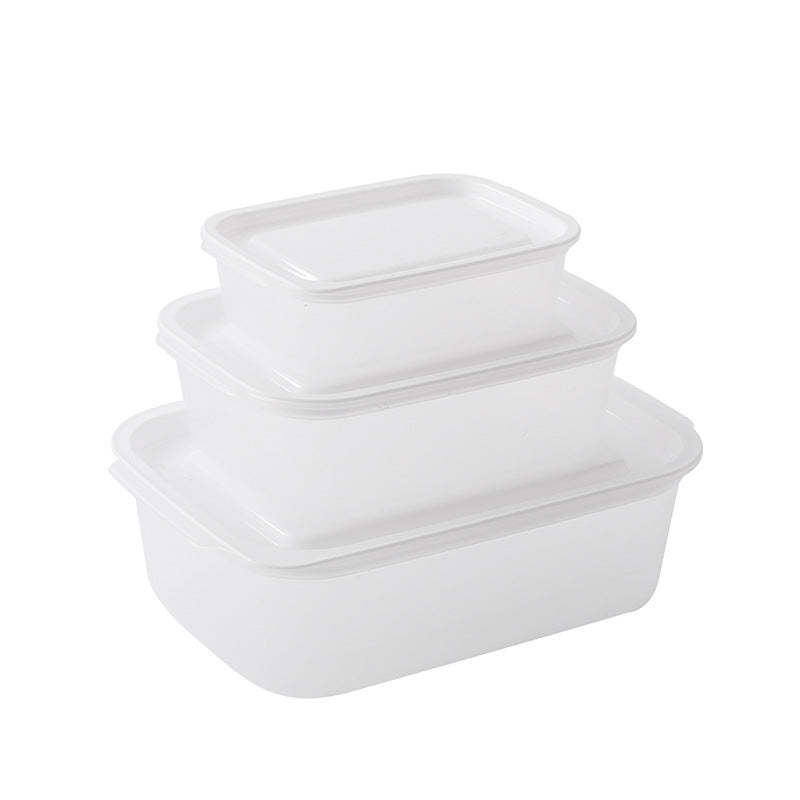 Refrigerator Storage Box Large-Capacity Transparent Fresh-Keeping Kitchen Storage Sealed Tank Fruit And Vegetable Food Sorting And Storage by eprolo
