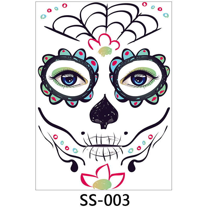 Halloween face sticker by eprolo