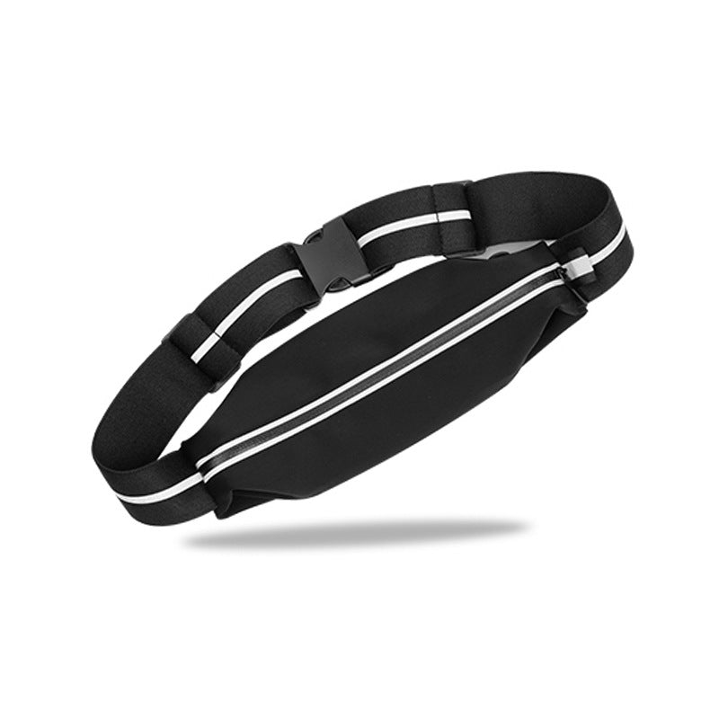 Sports waist packaging, mobile phone, men's and women's outdoor running waist bag, elastic and close fitting storage, waterproof and fashionable, not shaking by eprolo