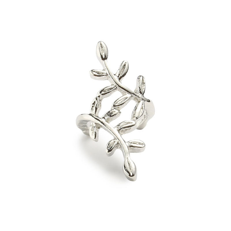 Fashion Frog Ear Cuffs Siliver Ear Cuff Clip Earrings For Women Earcuff No Piercing Fake Cartilage Earrings by eprolo