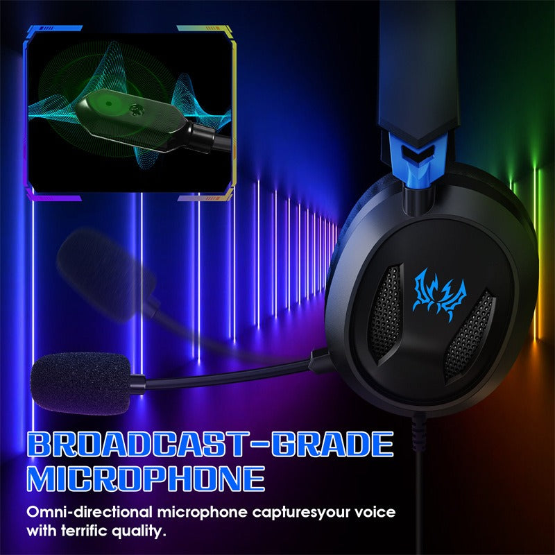 G3100 Head mounted Wired Gaming Earphones Computer Earphones PS4 Switch Gaming Controller Earphones by eprolo