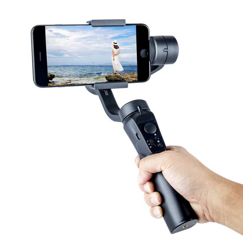 F8 mobile phone camera stabilizer handheld three-axis anti shake platform Tiktok live broadcast tripod short video camera stabilizer by eprolo