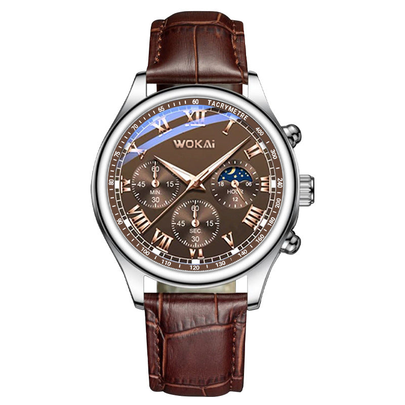 Business Watch Quartz Sports Watch Leisure Belt Men's Watch Men's Watch Men's Watch by eprolo