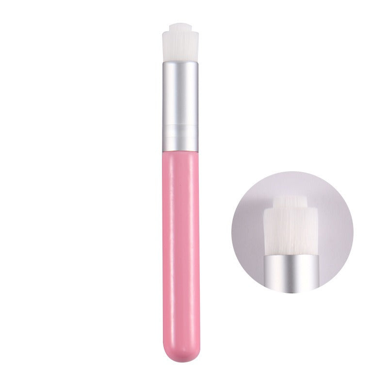 Washing Nose Brush Gods Deep Clean Pores Blackheads Convenient Fine Soft Bristles Manual Beauty Cleaning Flat Head Cleansing Brush by eprolo
