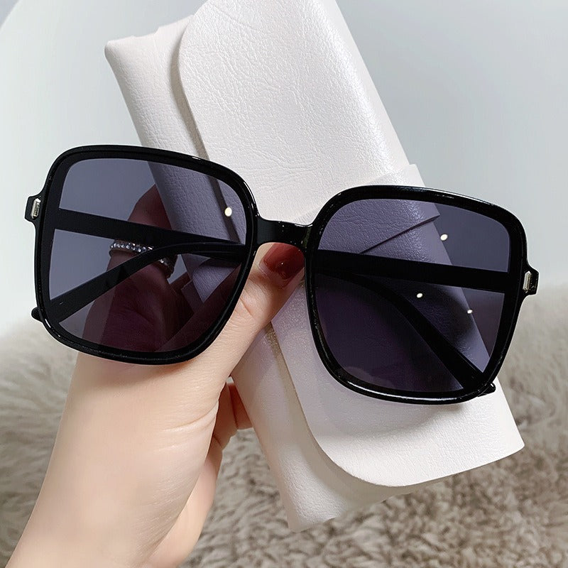 Rice nail square sunglasses Women's shades gradient trend UV protection by eprolo