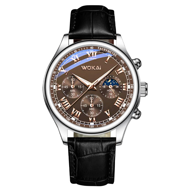 Business Watch Quartz Sports Watch Leisure Belt Men's Watch Men's Watch Men's Watch by eprolo