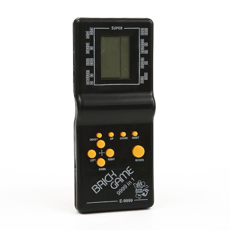 Classic Handheld Game Machine Tetris Game Kids Game Console Toy with Music Playback Retro Children Pleasure Games Player by eprolo