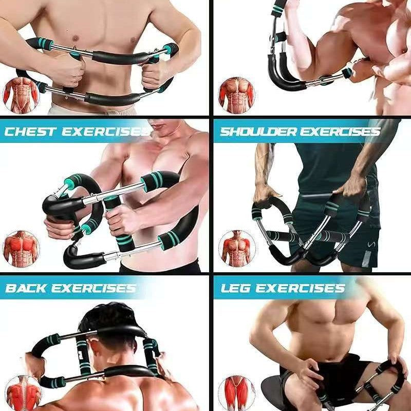 Multi functional adjustable arm strength device U-shaped chest muscle training and fitness equipment by eprolo