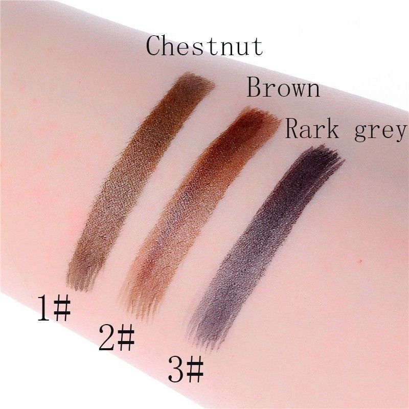 4 Colors 4 Head eyebrow pencil microblading eyebrow tattoo pen for brwi eyebrows shades makeup cosmetics sourcil eye brow pencil by eprolo