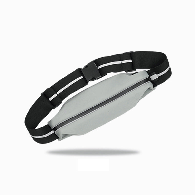 Sports waist packaging, mobile phone, men's and women's outdoor running waist bag, elastic and close fitting storage, waterproof and fashionable, not shaking by eprolo