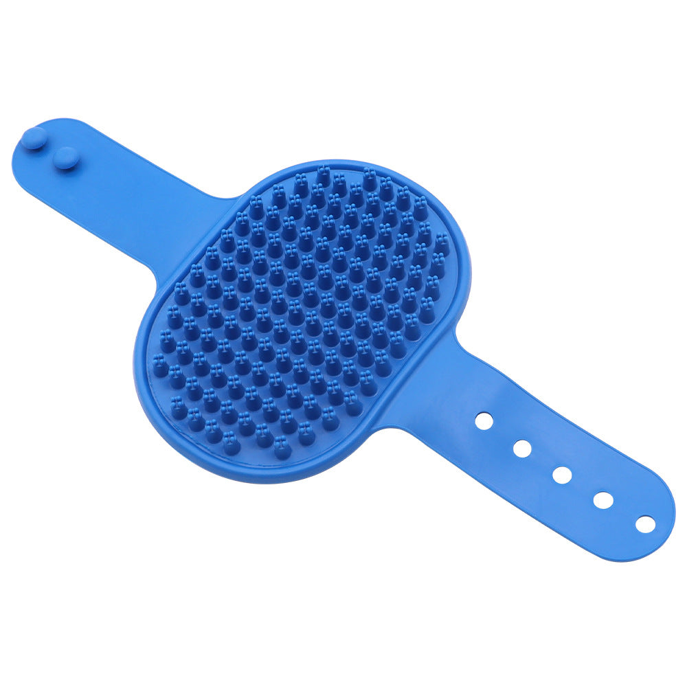 Soft Rubber Dog Cat Brush Pet Bath Silicone Comb Massage Comb Hair Remover Pet Supplies Dog Grooming Wash Cleaning Equipment by eprolo