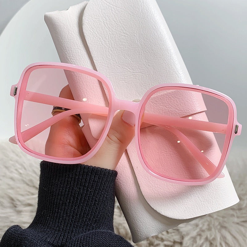 Rice nail square sunglasses Women's shades gradient trend UV protection by eprolo