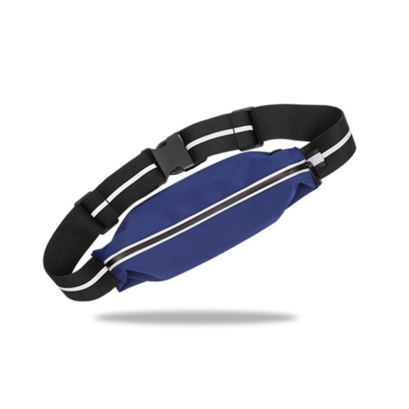 Sports waist packaging, mobile phone, men's and women's outdoor running waist bag, elastic and close fitting storage, waterproof and fashionable, not shaking by eprolo