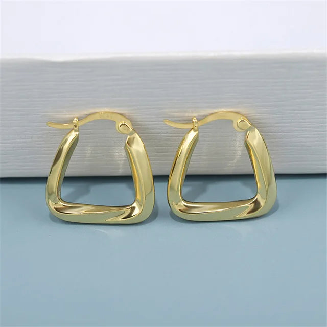 European and American Instagram Style Earrings, Light Luxury Women's Earrings, Creative and Dynamic, Trendy Retro Ear Buckles Earrings by eprolo