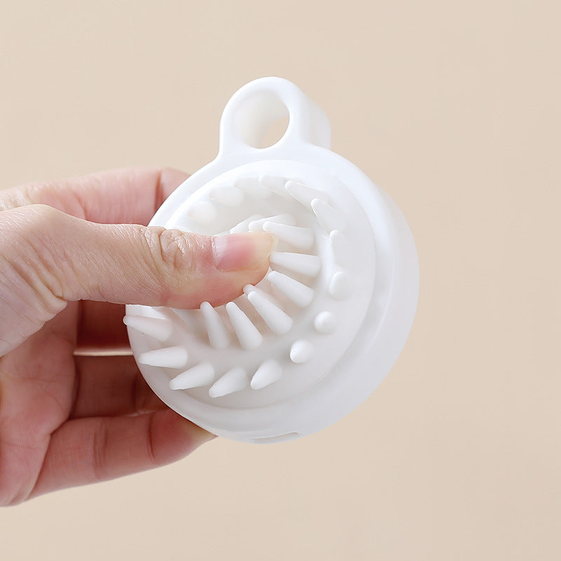Japanese Style Shampoo Artifact Massage Comb Adult Shampoo Brush Grabber Silicone Shampoo Brush To Clean The Scalp by eprolo