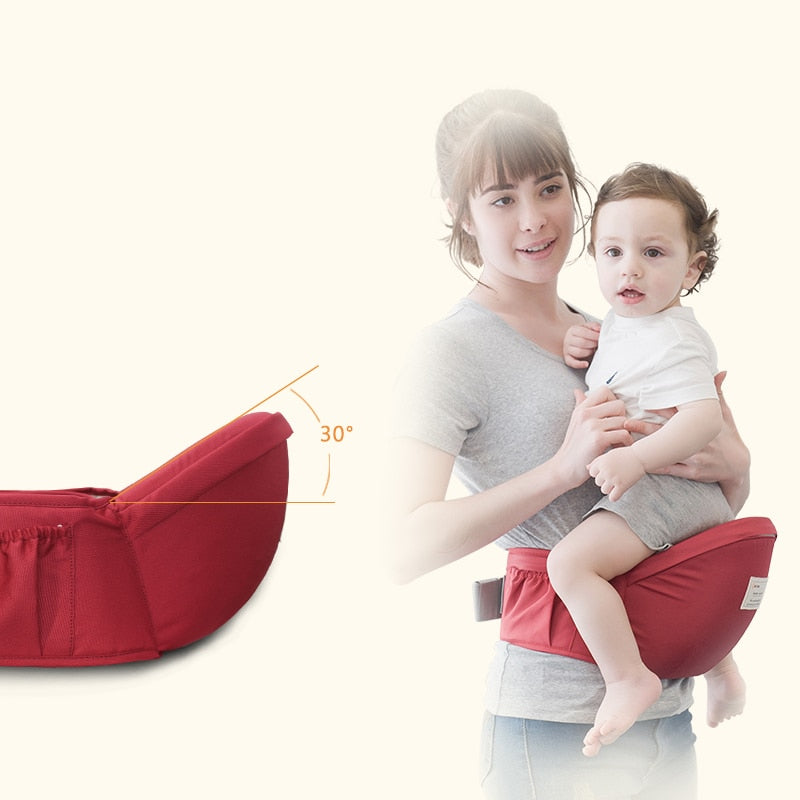 70-120cm Waist belt Baby Carrier Waist Stool Walkers Baby Sling Hold Waist Belt Backpack Hipseat Belt Kids Infant Hip Seat by eprolo